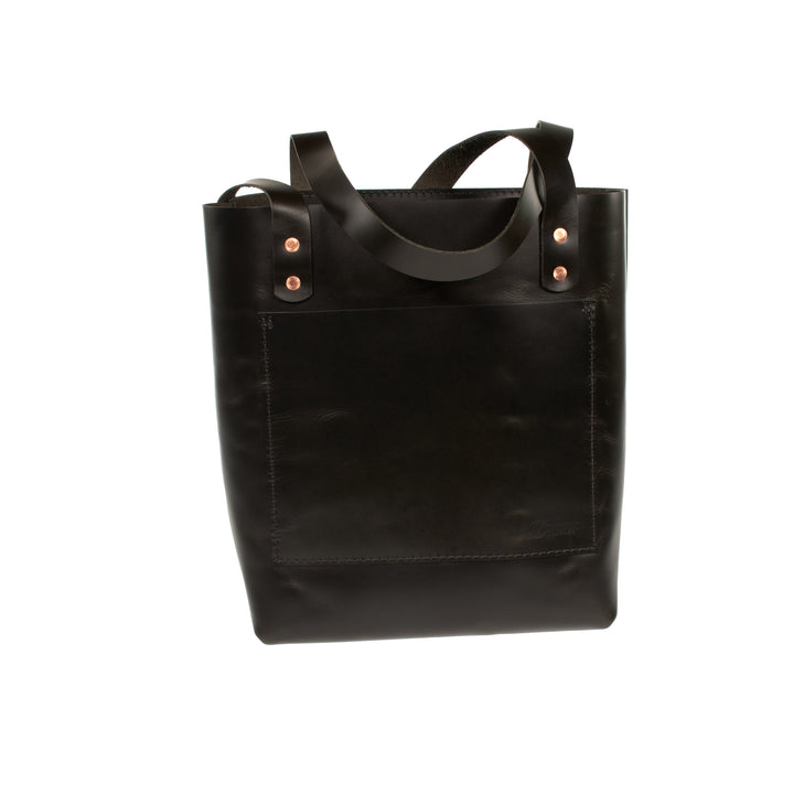 Leather Tote Bag -Small