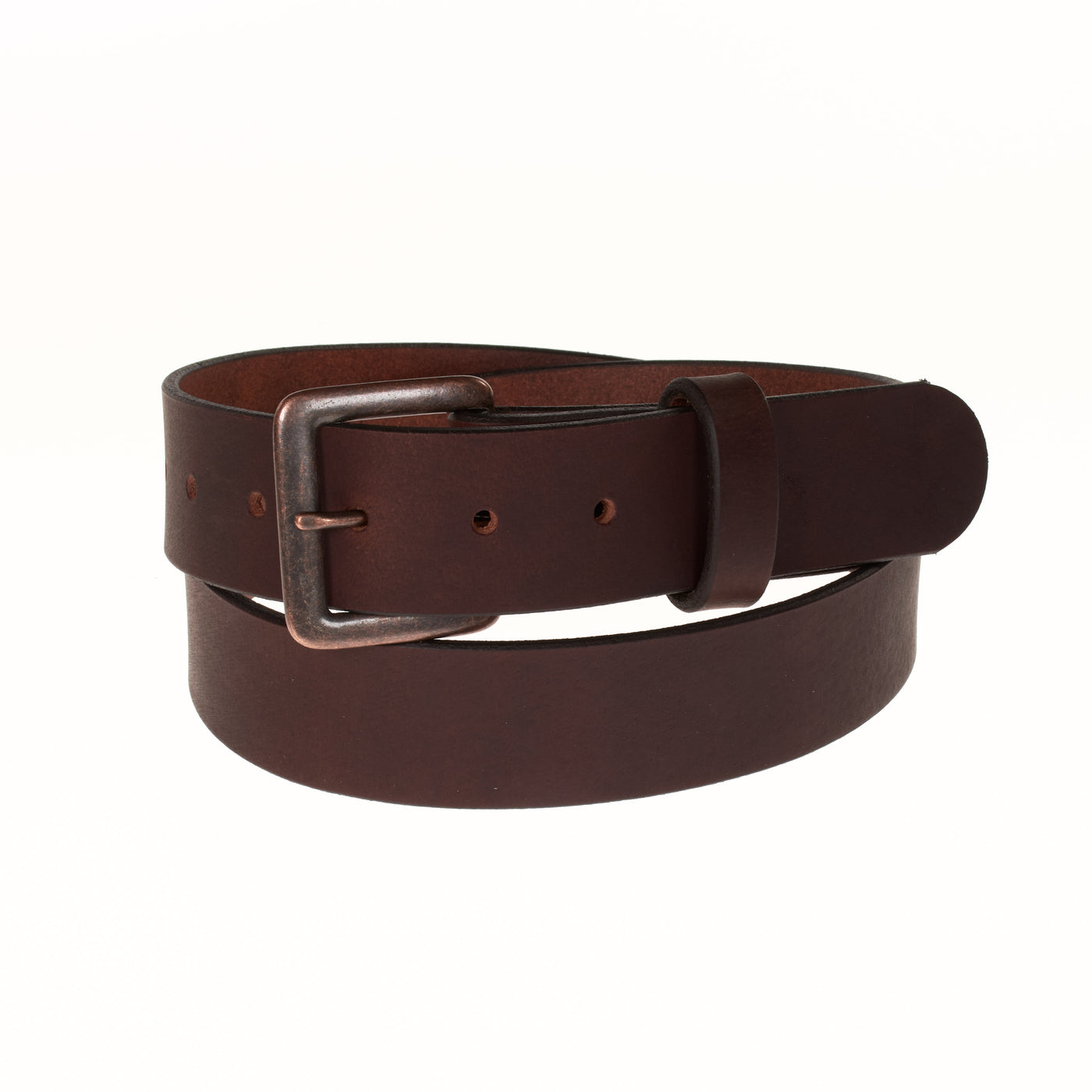 The Classic Series Leather Belt - Antique Copper