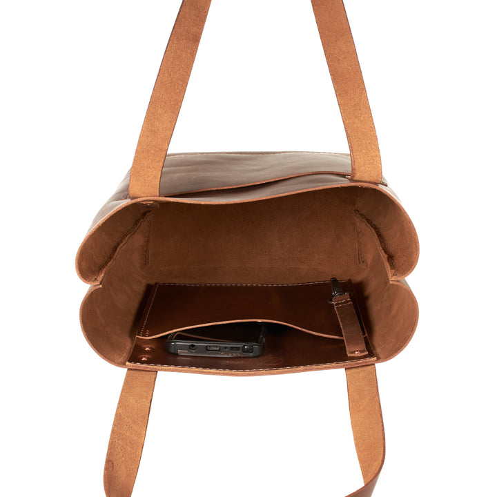 Leather Tote Bag -Small