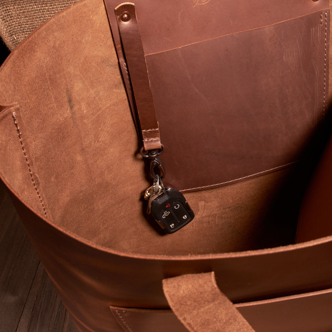 Leather Tote Bag - Medium