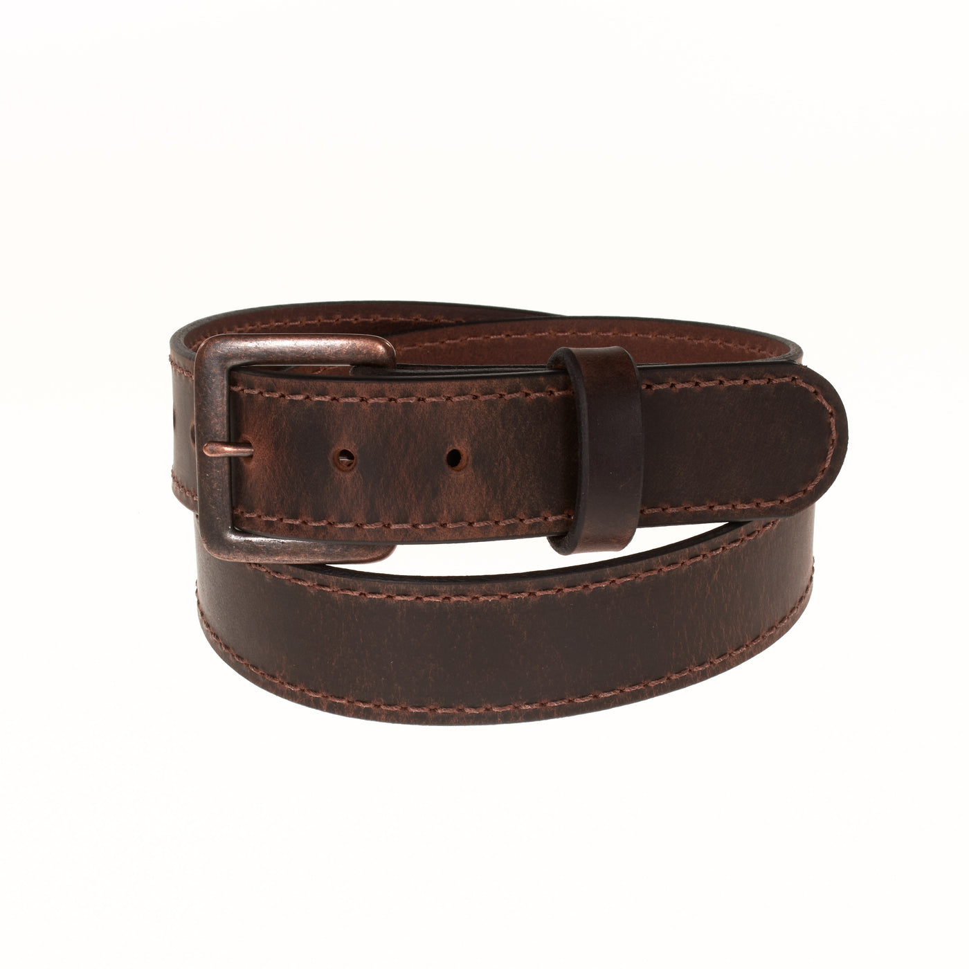 The Classic Series Leather Belt - Antique Copper