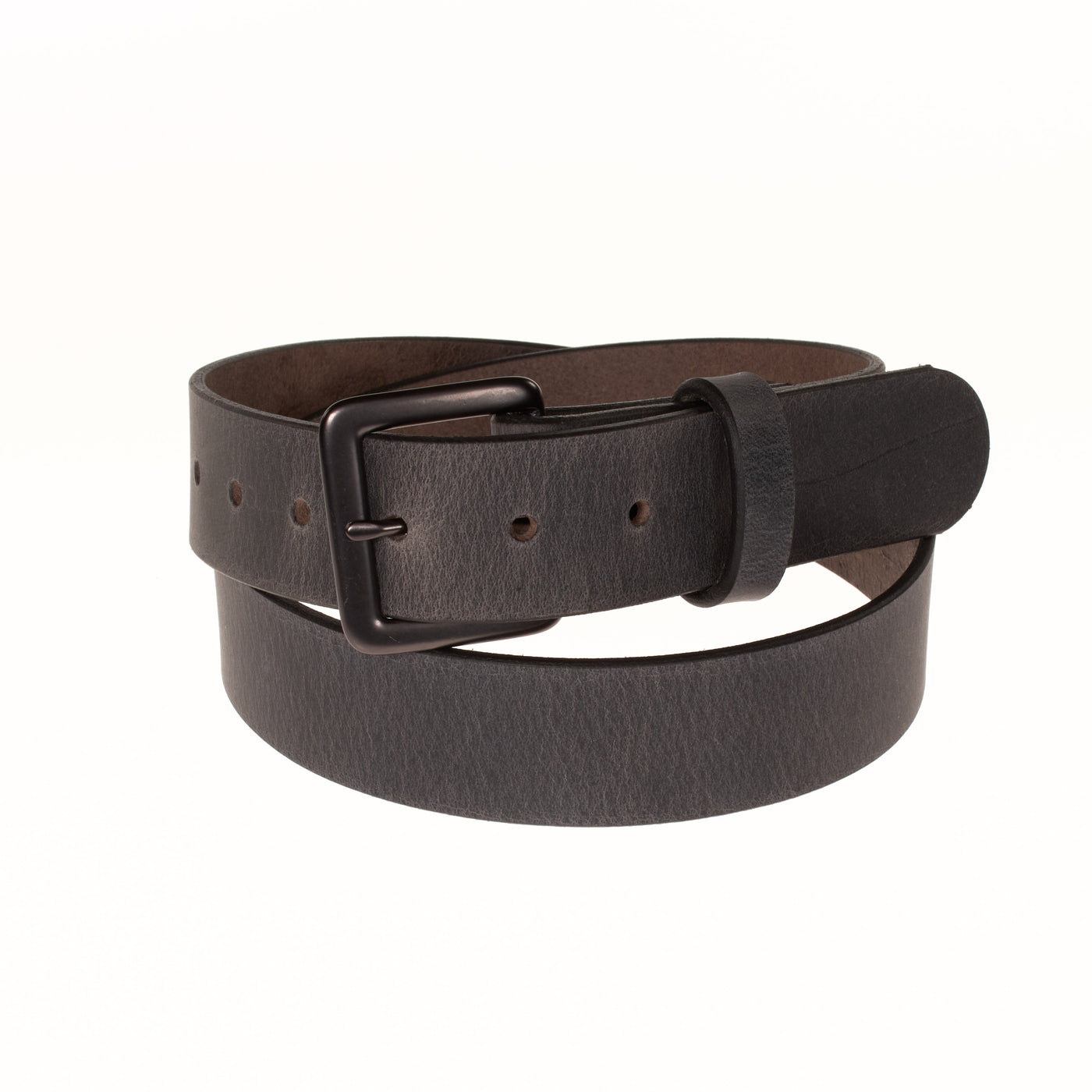 The Classic Series Leather Belt - Gun Metal