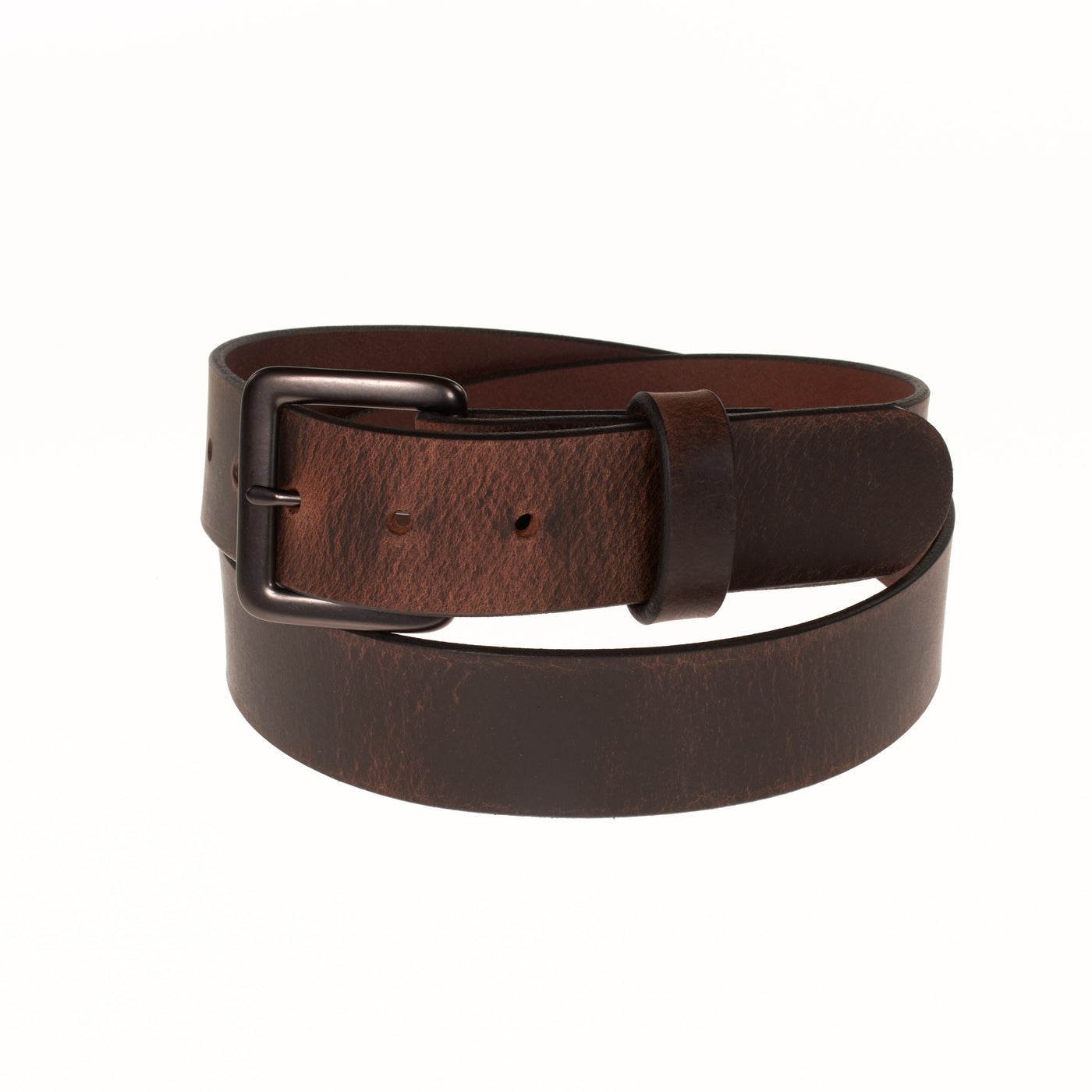 The Classic Series Leather Belt - Gun Metal