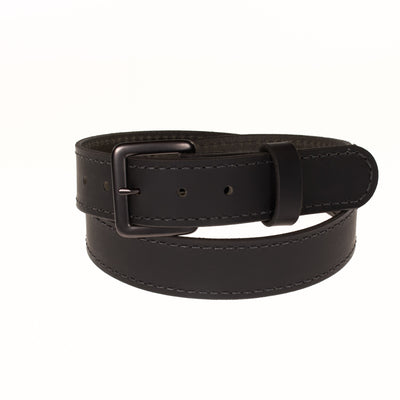 The Classic Series Leather Belt - Gun Metal