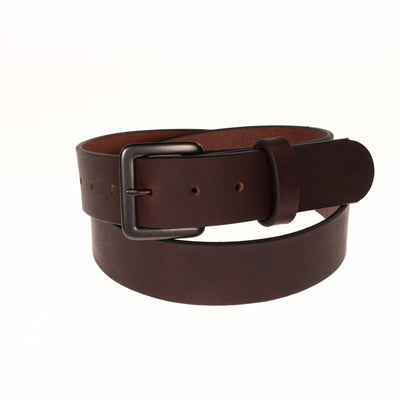 The Classic Series Leather Belt - Gun Metal