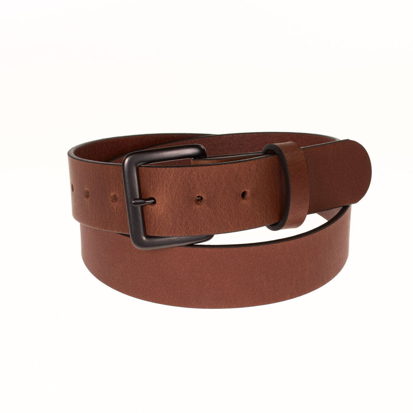 The Classic Series Leather Belt - Gun Metal