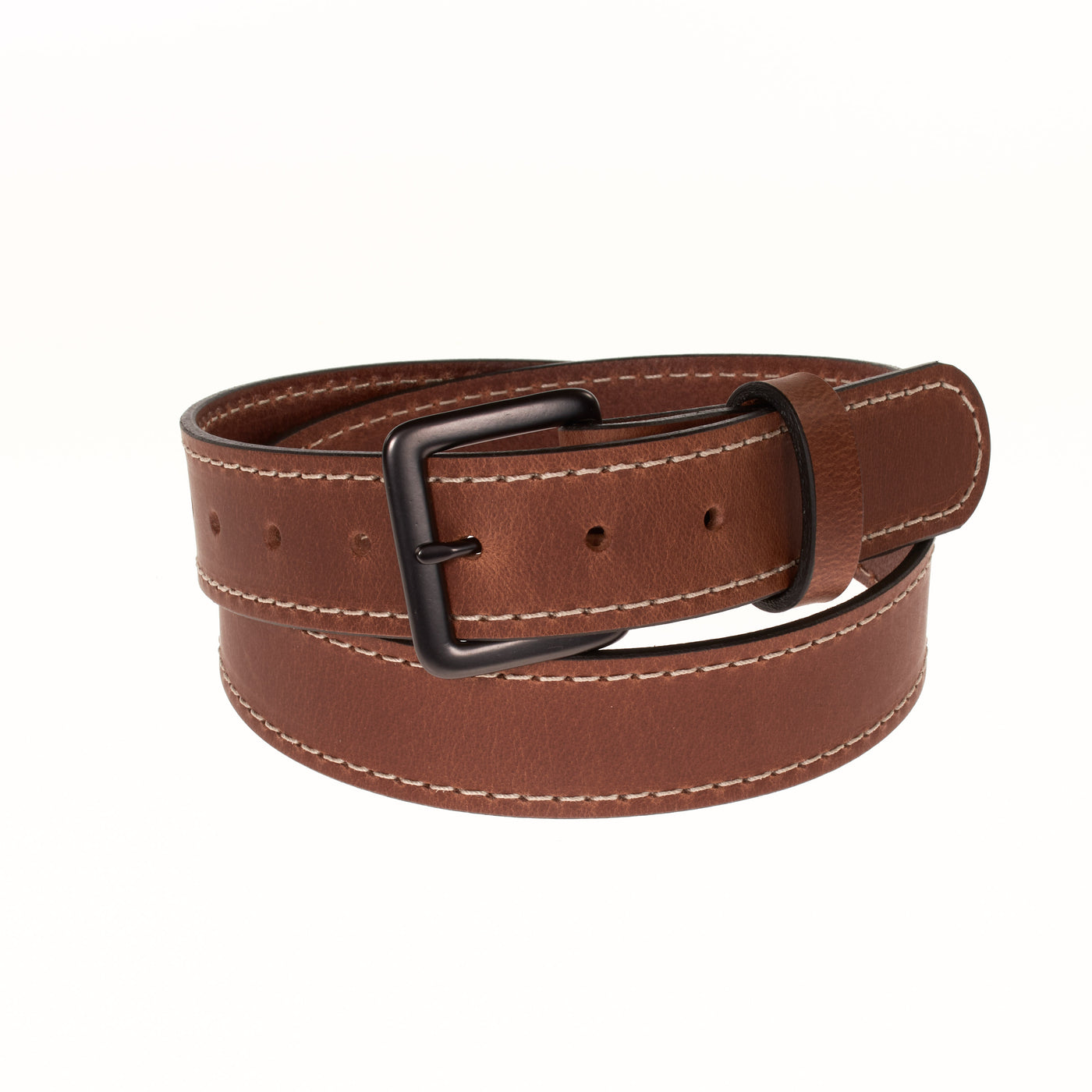 The Classic Series Leather Belt - Gun Metal