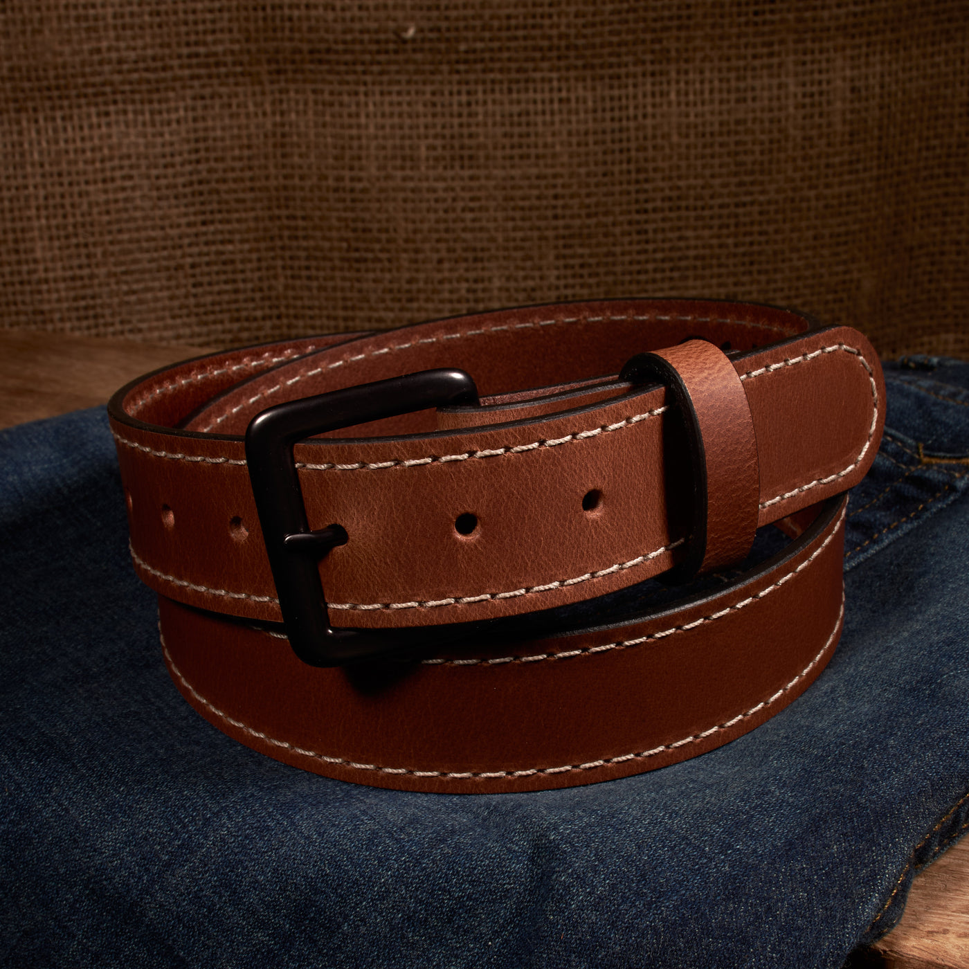 The Classic Series Leather Belt - Gun Metal