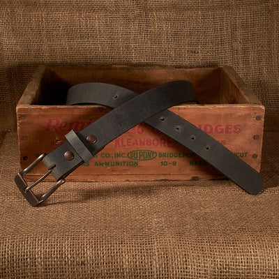 Frontier Premium Leather Belt - Antique Copper