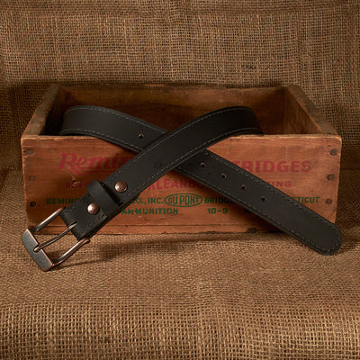 Frontier Premium Leather Belt - Antique Copper