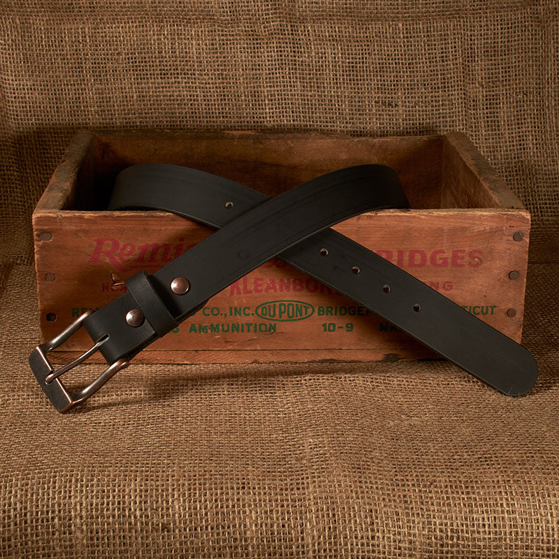 Frontier Premium Leather Belt - Antique Copper