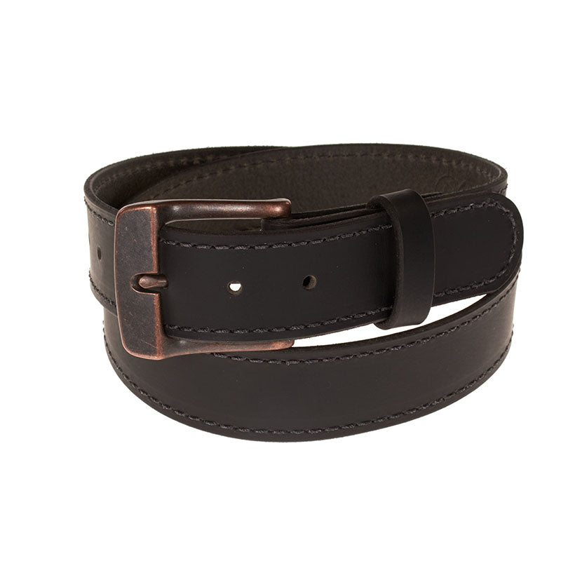 Frontier Premium Leather Belt - Antique Copper