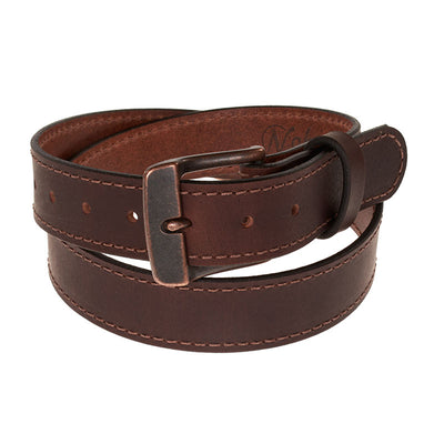 Frontier Premium Leather Belt - Antique Copper