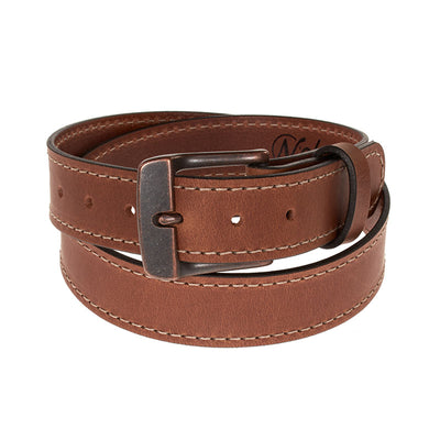 Frontier Premium Leather Belt - Antique Copper