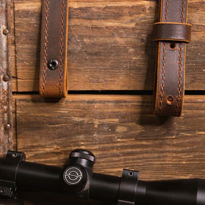BF200 Buffalo Leather Rifle Sling