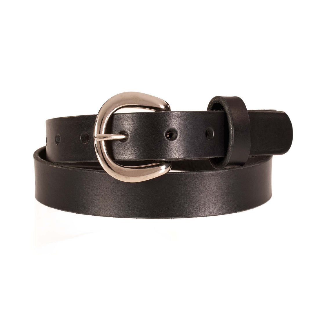 Women’s Belt – Premium Bridle Leather Belt for Jeans, Dresses & Everyday Wear with Solid Buckle