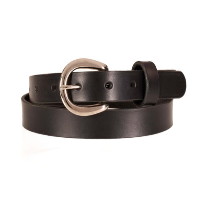 Women’s Belt – Premium Bridle Leather Belt for Jeans, Dresses & Everyday Wear with Solid Buckle