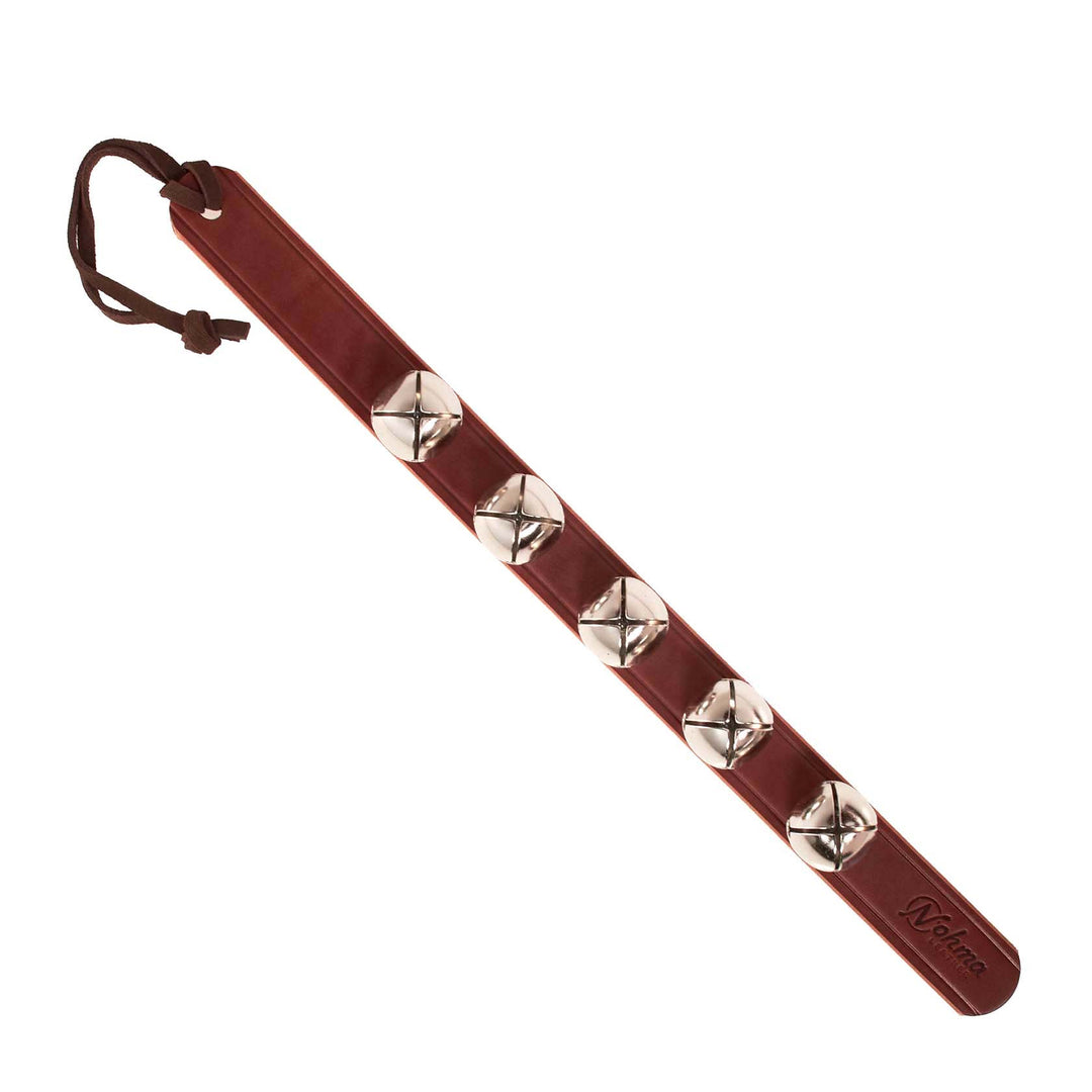 Leather Door Hanger Bells – Handmade Brass & Silver Sleigh Bells & Dog Training Bells