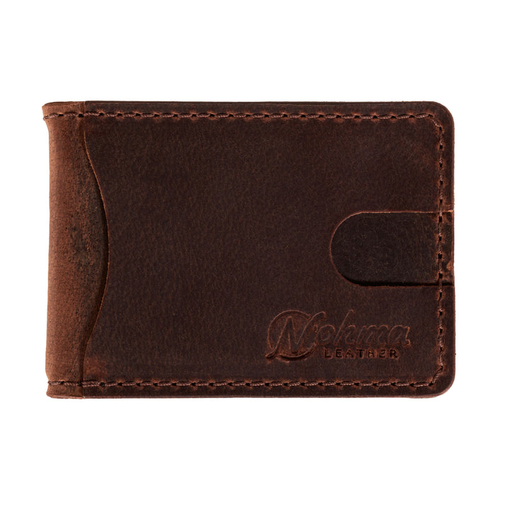The Benjamin Bifold Wallet – Slim Minimalist Leather Wallet with Money Clip