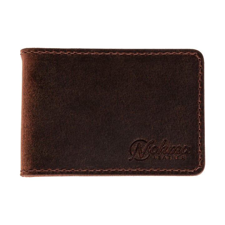 The Washington Bifold Wallet – Slim Minimalist Leather Wallet with Money Clip