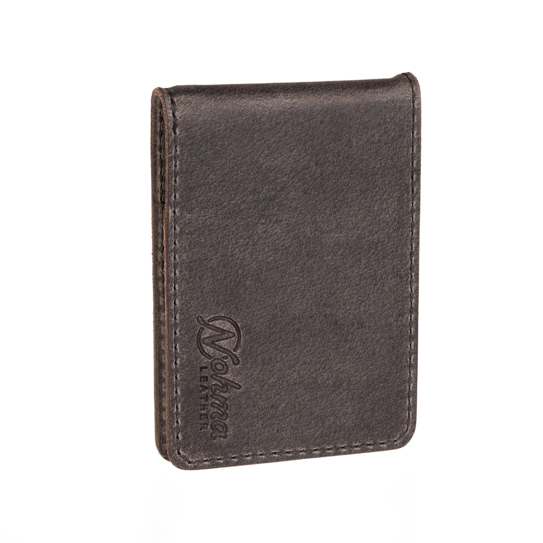 The Washington Bifold Wallet – Slim Minimalist Leather Wallet with Money Clip