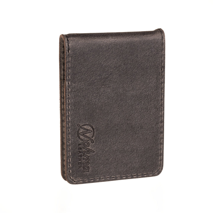 The Washington Bifold Wallet – Slim Minimalist Leather Wallet with Money Clip