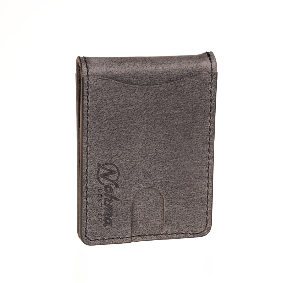 The Benjamin Bifold Wallet – Slim Minimalist Leather Wallet with Money Clip