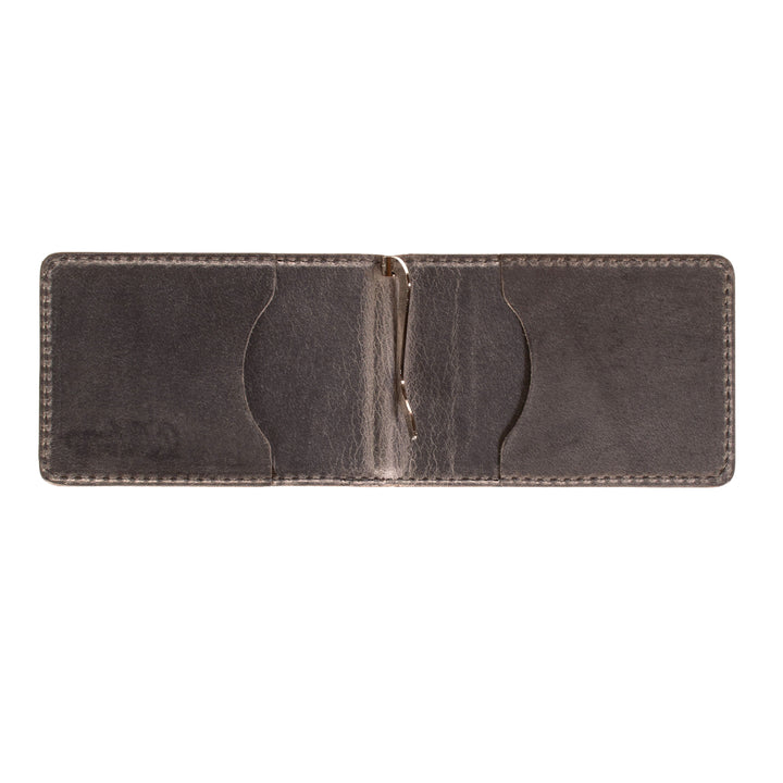 The Washington Bifold Wallet – Slim Minimalist Leather Wallet with Money Clip