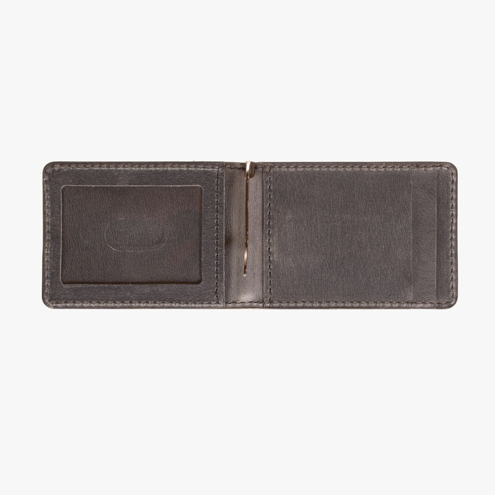The Benjamin Bifold Wallet – Slim Minimalist Leather Wallet with Money Clip
