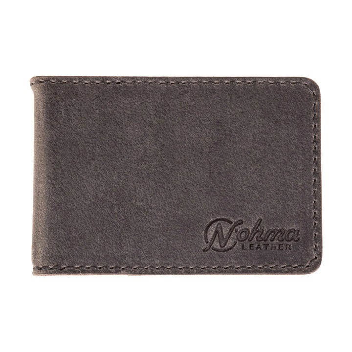 The Washington Bifold Wallet – Slim Minimalist Leather Wallet with Money Clip