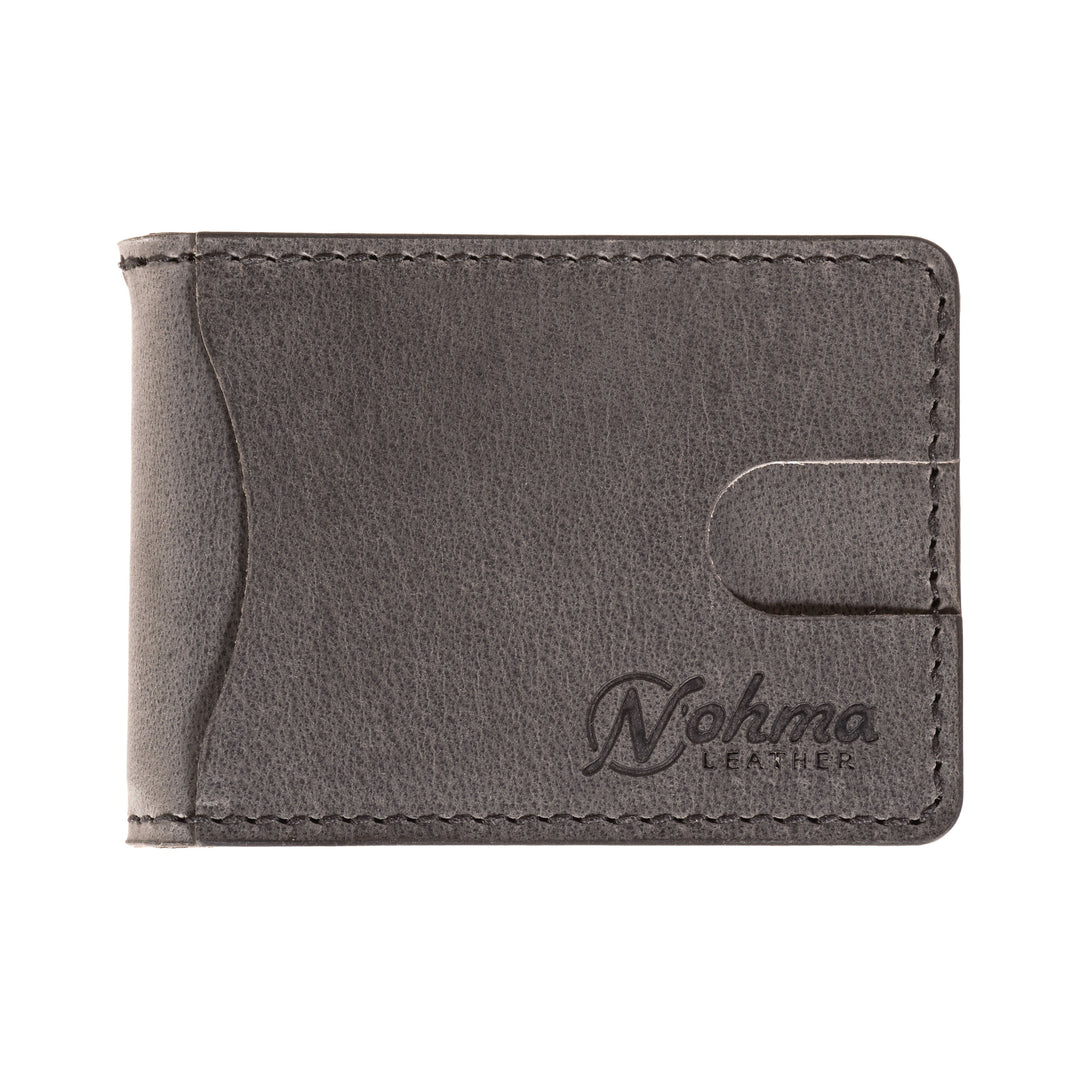 The Benjamin Bifold Wallet – Slim Minimalist Leather Wallet with Money Clip