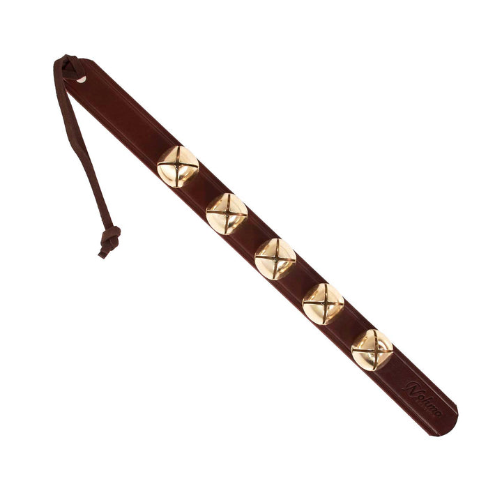 Leather Door Hanger Bells – Handmade Brass & Silver Sleigh Bells & Dog Training Bells