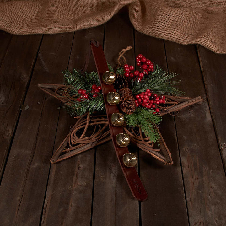 Leather Door Hanger Bells – Handmade Brass & Silver Sleigh Bells & Dog Training Bells