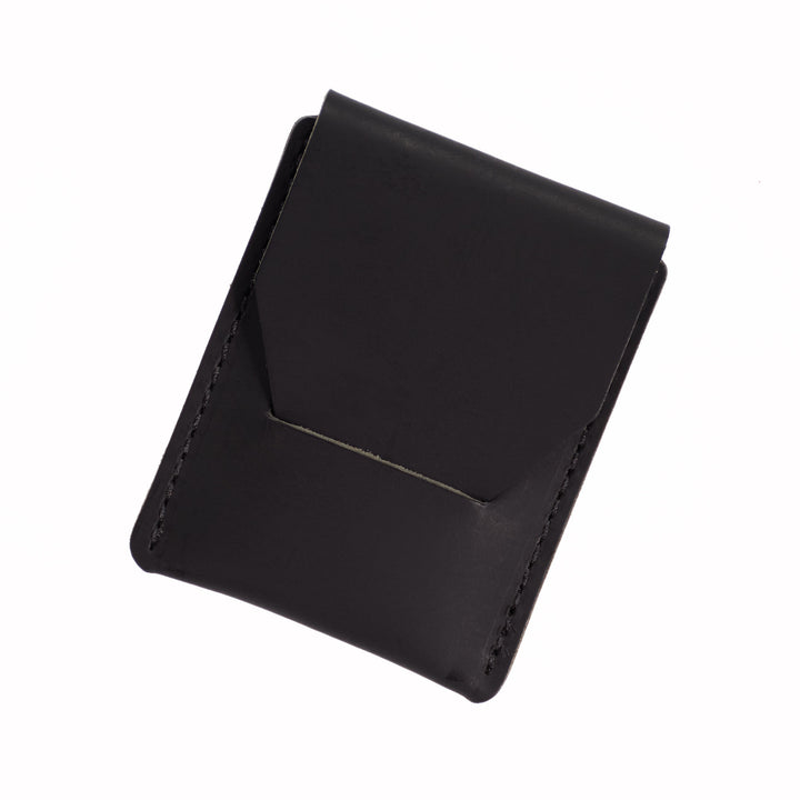 Handmade Vertical Leather Card Holder Wallet – USA Made