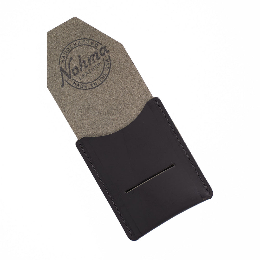 Handmade Vertical Leather Card Holder Wallet – USA Made