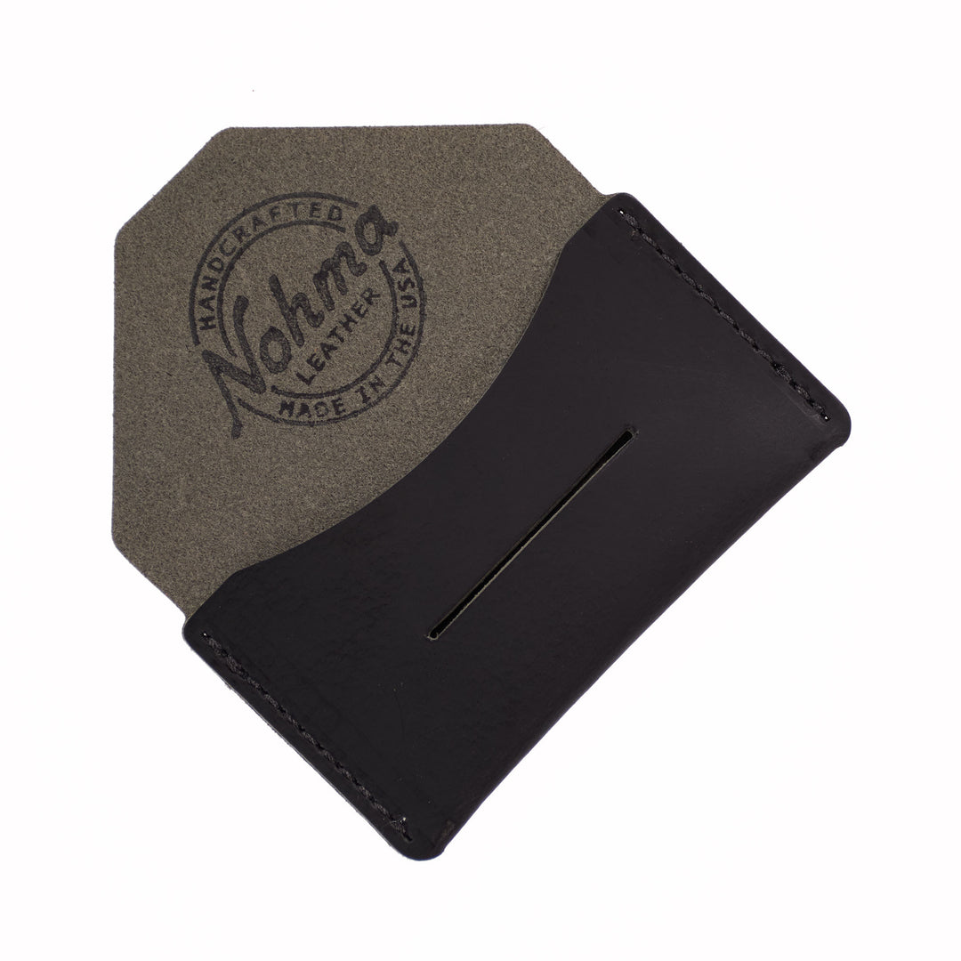 Handmade Horizontal Leather Card Holder Wallet – USA Made
