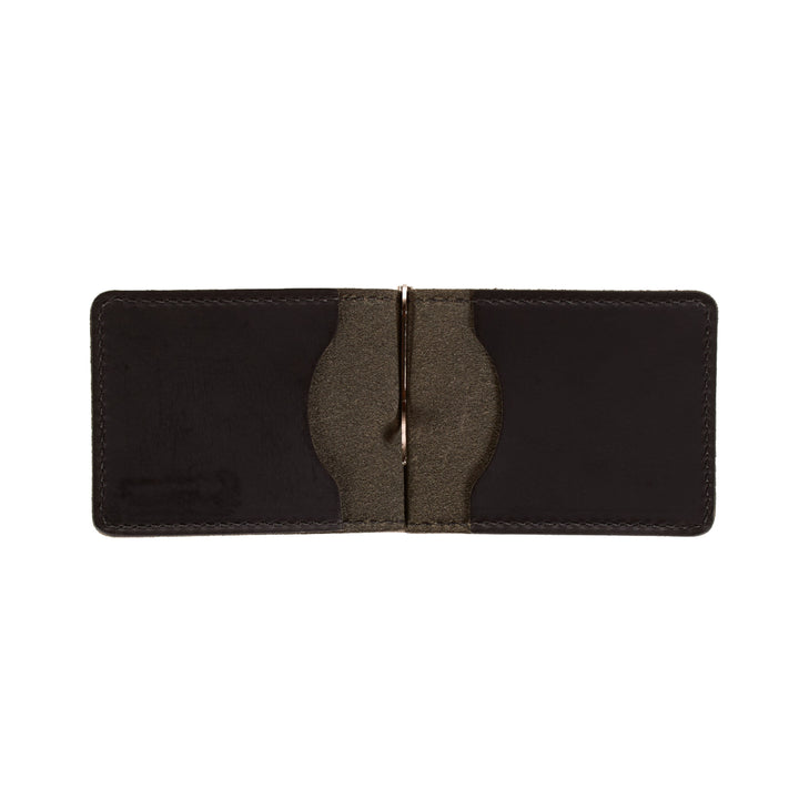 The Lincoln – Slim Minimalist Leather Bifold Wallet with Money Clip
