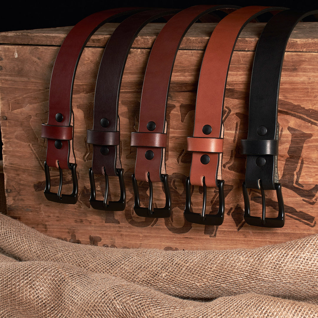 THE FRONTIER HD SERIES - LEATHER BELT 1.5”