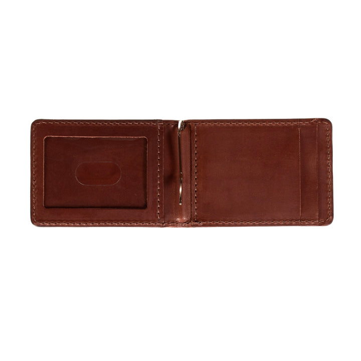 The Benjamin Bifold Wallet – Slim Minimalist Leather Wallet with Money Clip