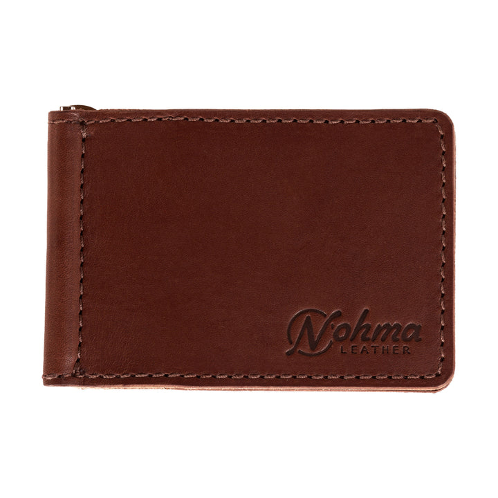 The Lincoln – Slim Minimalist Leather Bifold Wallet with Money Clip