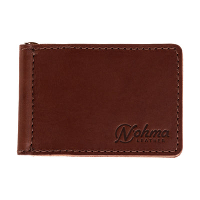 The Lincoln – Slim Minimalist Leather Bifold Wallet with Money Clip