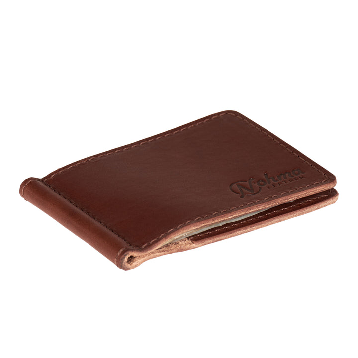 The Lincoln – Slim Minimalist Leather Bifold Wallet with Money Clip