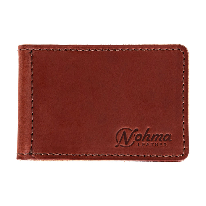 The Lincoln – Slim Minimalist Leather Bifold Wallet with Money Clip