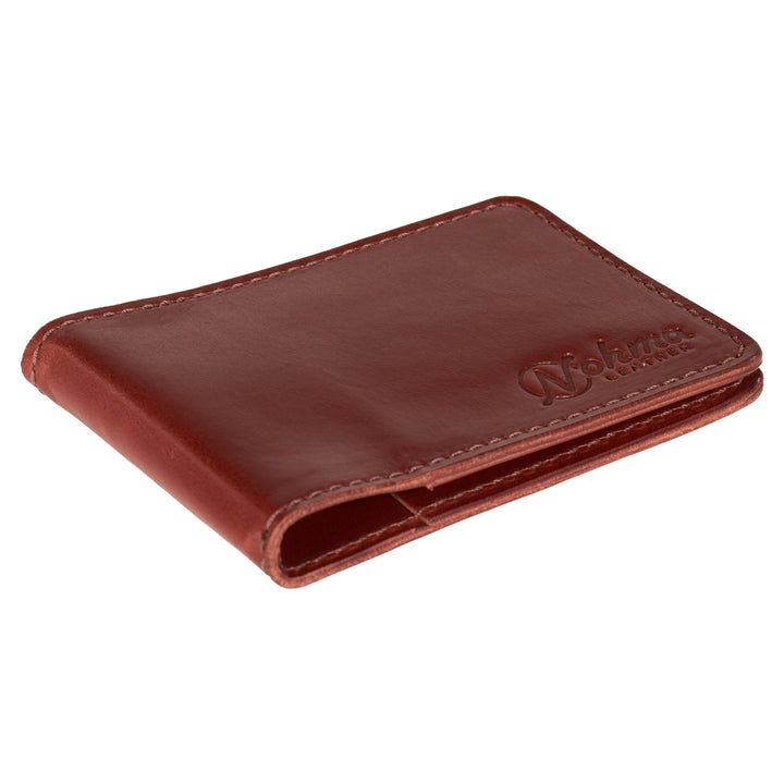 The Washington Bifold Wallet – Slim Minimalist Leather Wallet with Money Clip