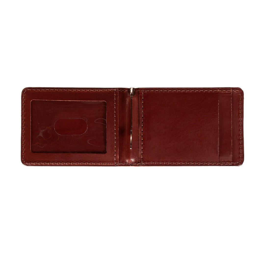 The Benjamin Bifold Wallet – Slim Minimalist Leather Wallet with Money Clip