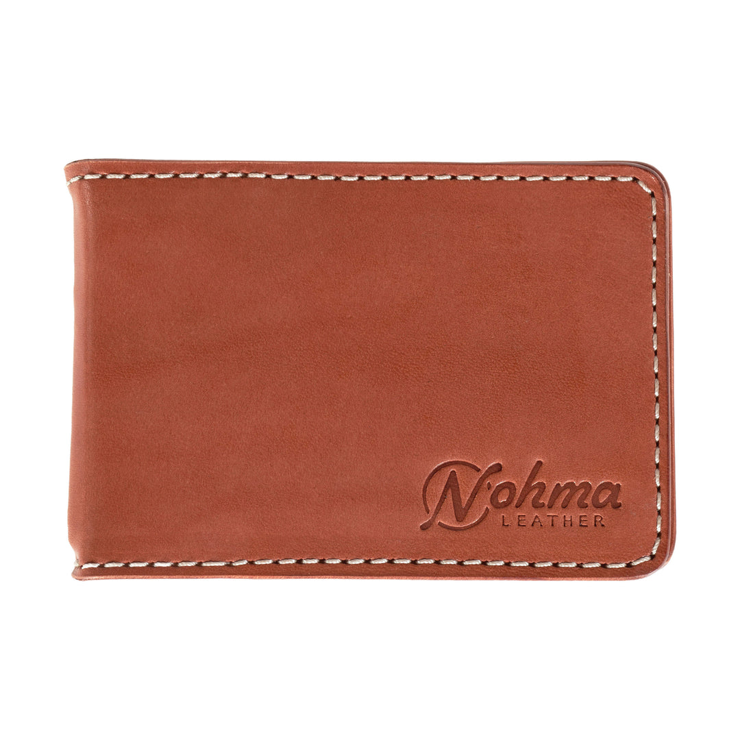 The Washington Bifold Wallet – Slim Minimalist Leather Wallet with Money Clip