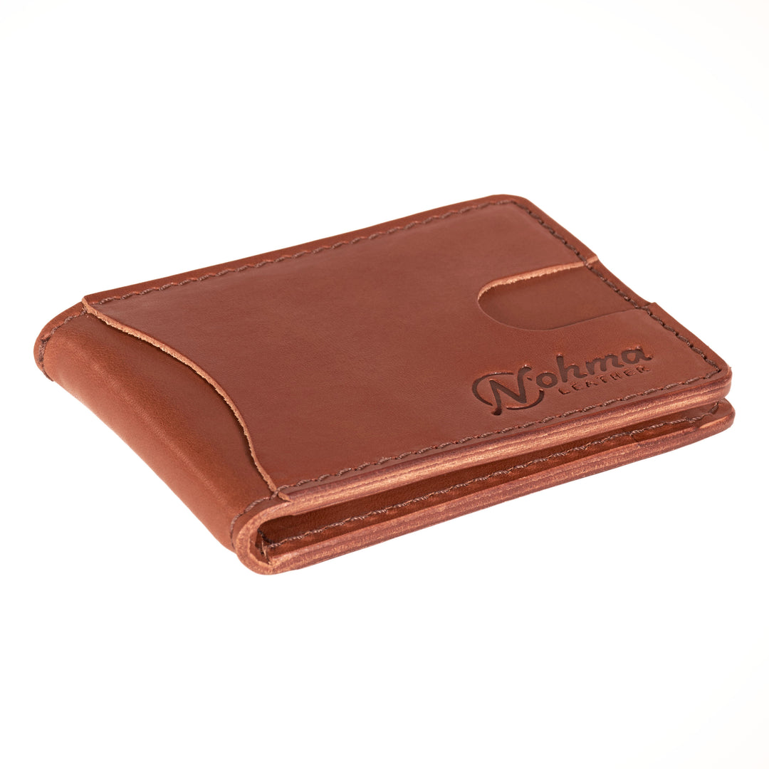 The Benjamin Bifold Wallet – Slim Minimalist Leather Wallet with Money Clip