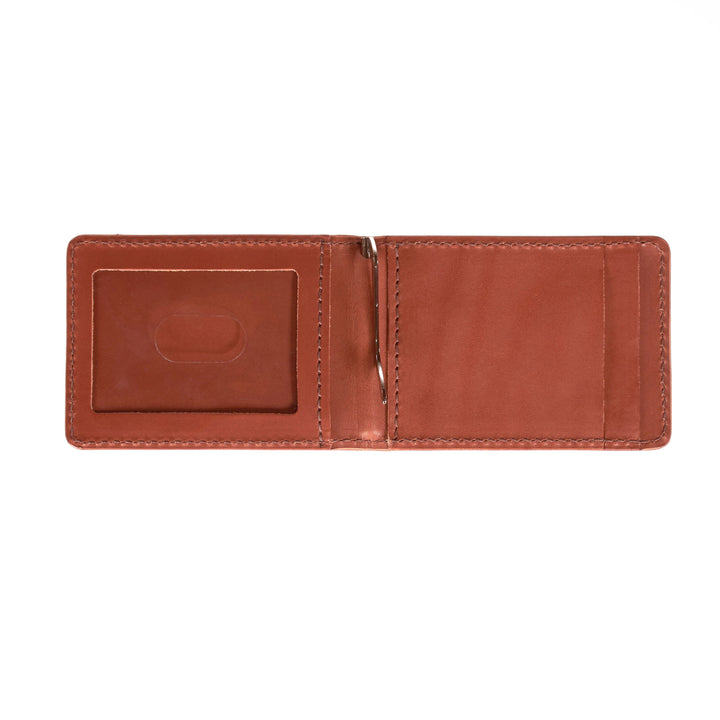 The Benjamin Bifold Wallet – Slim Minimalist Leather Wallet with Money Clip