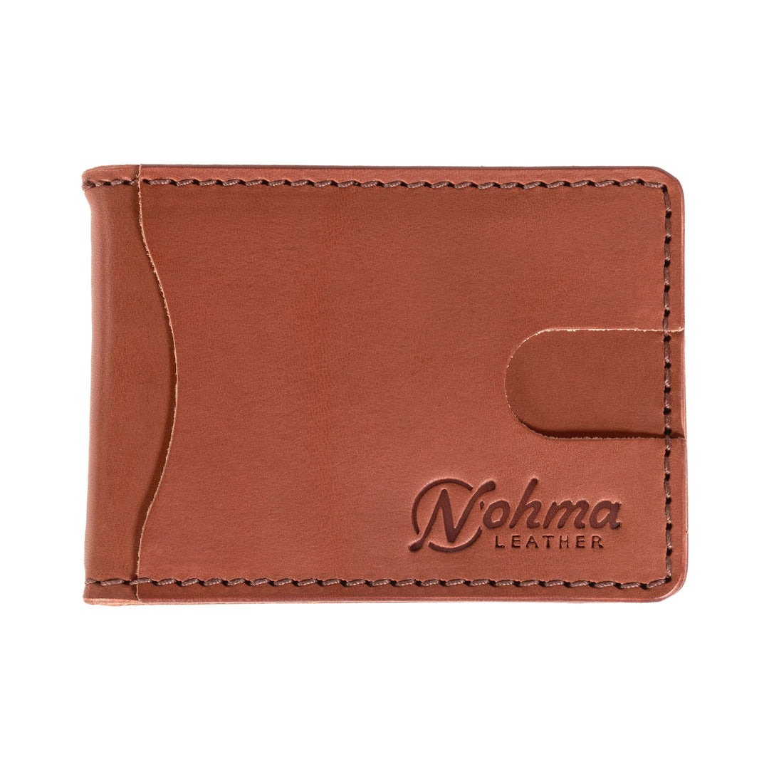 The Benjamin Bifold Wallet – Slim Minimalist Leather Wallet with Money Clip