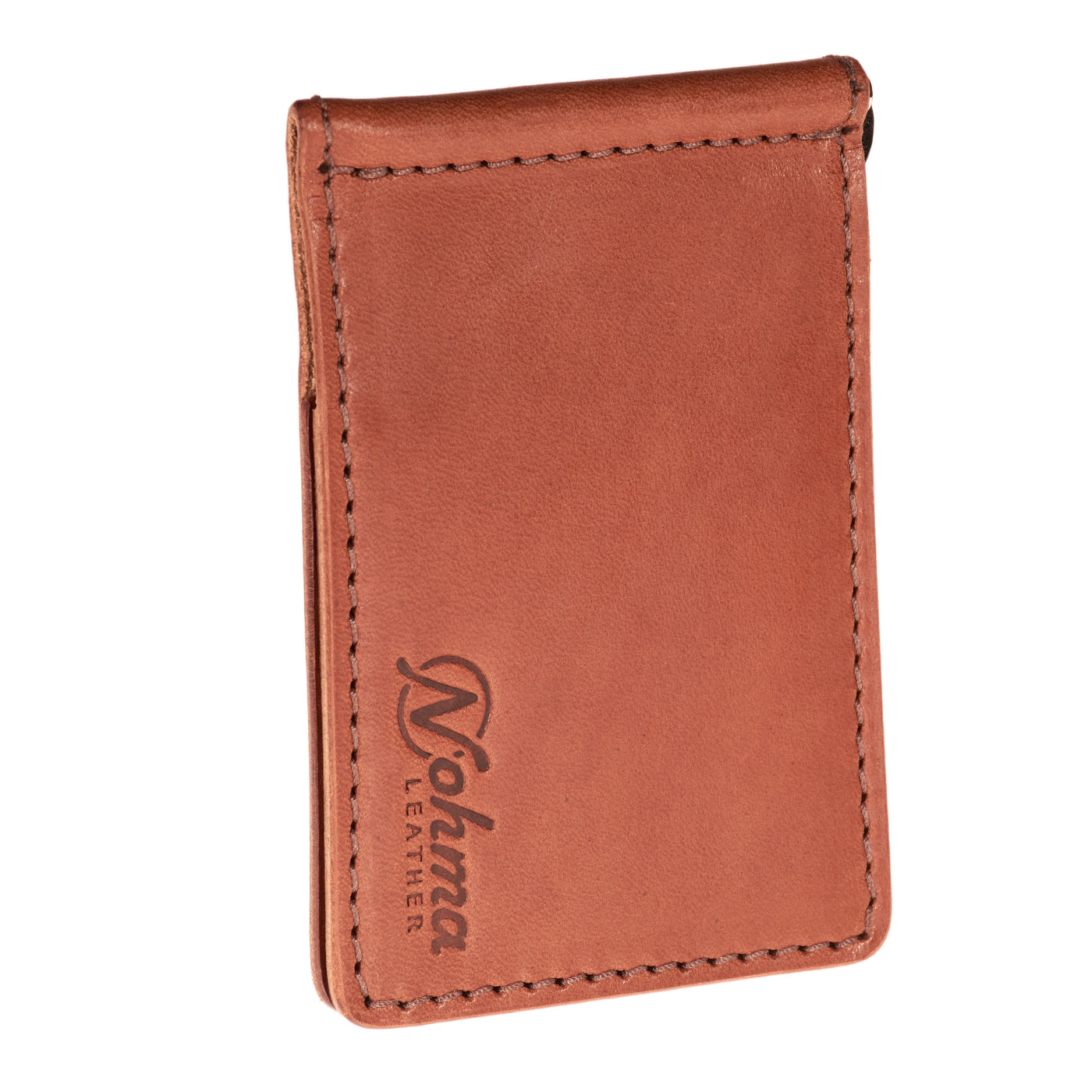The Lincoln – Slim Minimalist Leather Bifold Wallet with Money Clip